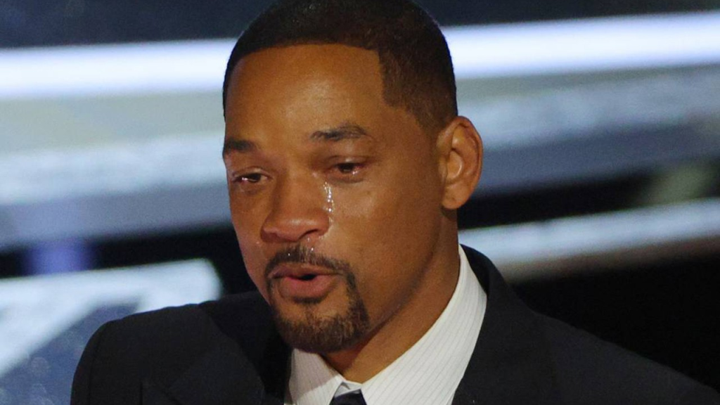 Will Smith chorando durante o Oscar de 2022 | Quilombo Geek 